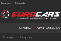 Sklep internetowy Eurocars